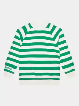 Толстовка обычного кроя United Colors Of Benetton, зеленый