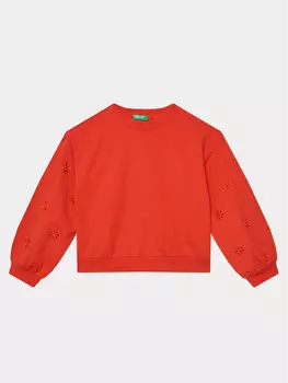 Толстовка обычного кроя United Colors Of Benetton, красный