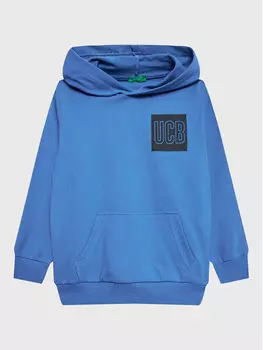 Толстовка обычного кроя United Colors Of Benetton, синий