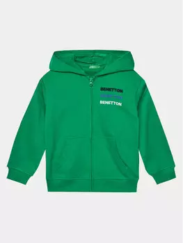 Толстовка обычного кроя United Colors Of Benetton, зеленый