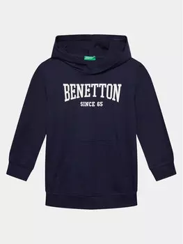 Толстовка обычного кроя United Colors Of Benetton, синий