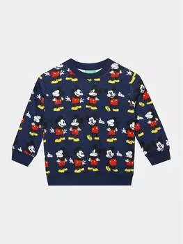 Толстовка обычного кроя United Colors Of Benetton, синий