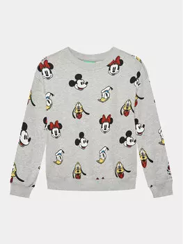 Толстовка обычного кроя United Colors Of Benetton, серый