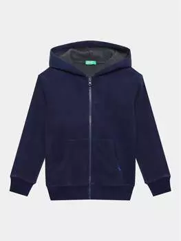 Толстовка обычного кроя United Colors Of Benetton, синий