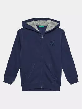 Толстовка обычного кроя United Colors Of Benetton, синий