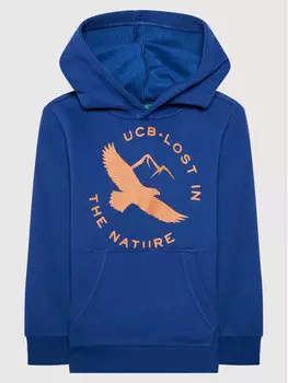 Толстовка обычного кроя United Colors Of Benetton, синий