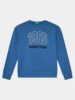 Толстовка обычного кроя United Colors Of Benetton, синий