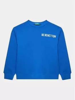 Толстовка обычного кроя United Colors Of Benetton, синий