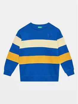 Толстовка обычного кроя United Colors Of Benetton, синий