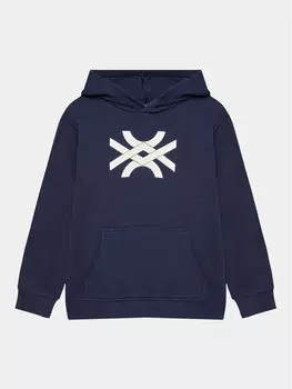 Толстовка обычного кроя United Colors Of Benetton, синий