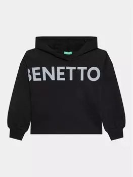 Толстовка обычного кроя United Colors Of Benetton, черный