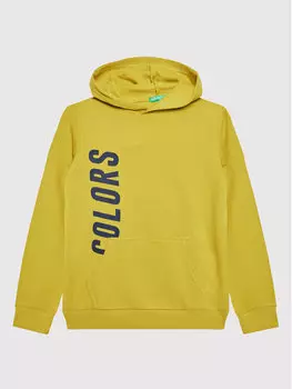 Толстовка обычного кроя United Colors Of Benetton, зеленый