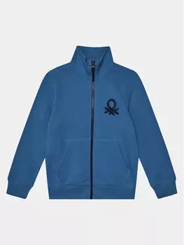 Толстовка обычного кроя United Colors Of Benetton, синий