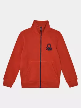 Толстовка обычного кроя United Colors Of Benetton, красный