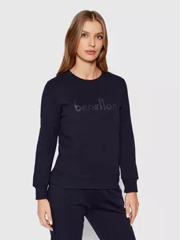 Толстовка обычного кроя United Colors Of Benetton, синий