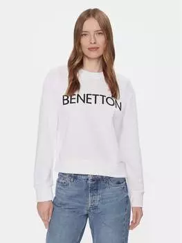 Толстовка обычного кроя United Colors Of Benetton, белый