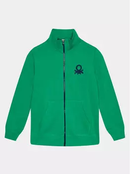 Толстовка обычного кроя United Colors Of Benetton, зеленый