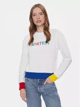 Толстовка обычного кроя United Colors Of Benetton, белый