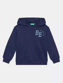 Толстовка обычного кроя United Colors Of Benetton, синий