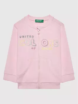 Толстовка обычного кроя United Colors Of Benetton, розовый