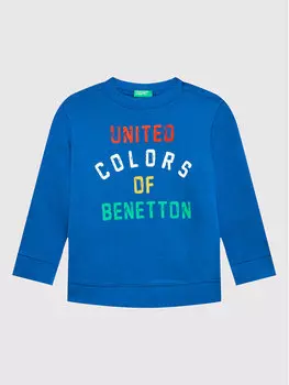 Толстовка обычного кроя United Colors Of Benetton, синий