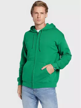 Толстовка обычного кроя United Colors Of Benetton, зеленый
