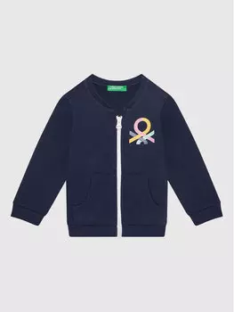 Толстовка обычного кроя United Colors Of Benetton, синий