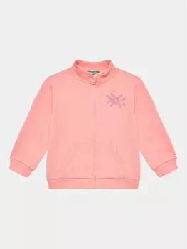 Толстовка обычного кроя United Colors Of Benetton, розовый
