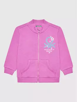 Толстовка обычного кроя United Colors Of Benetton, розовый