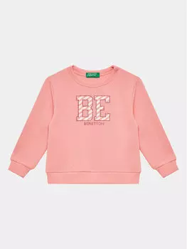 Толстовка обычного кроя United Colors Of Benetton, розовый