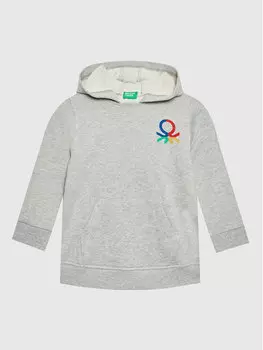 Толстовка обычного кроя United Colors Of Benetton, серый