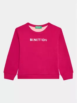 Толстовка обычного кроя United Colors Of Benetton, розовый