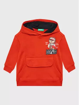 Толстовка обычного кроя United Colors Of Benetton, красный