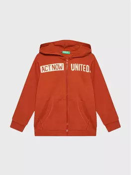Толстовка обычного кроя United Colors Of Benetton, красный