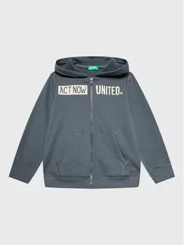 Толстовка обычного кроя United Colors Of Benetton, серый