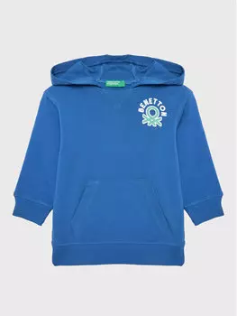 Толстовка обычного кроя United Colors Of Benetton, синий