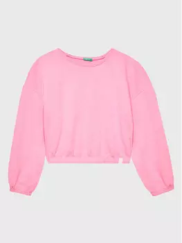Толстовка обычного кроя United Colors Of Benetton, розовый
