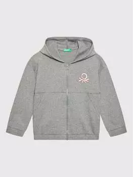 Толстовка обычного кроя United Colors Of Benetton, серый