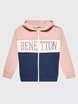 Толстовка обычного кроя United Colors Of Benetton, розовый