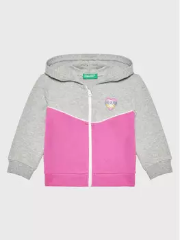 Толстовка обычного кроя United Colors Of Benetton, серый