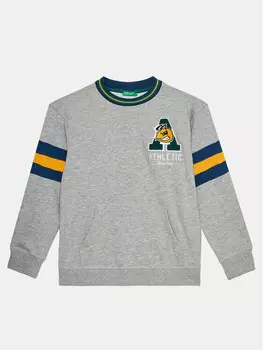 Толстовка обычного кроя United Colors Of Benetton, серый