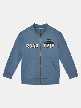 Толстовка обычного кроя United Colors Of Benetton, синий