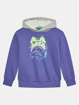 Толстовка обычного кроя United Colors Of Benetton, синий