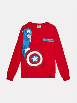 Толстовка обычного кроя United Colors Of Benetton, красный