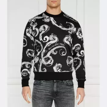 Толстовка обычного кроя Versace, черный