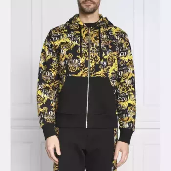 Толстовка обычного кроя Versace, черный