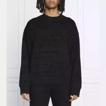 Толстовка обычного кроя Versace, черный
