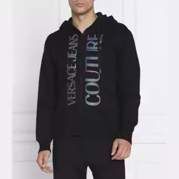 Толстовка обычного кроя Versace, черный