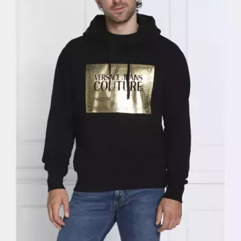 Толстовка обычного кроя Versace, черный