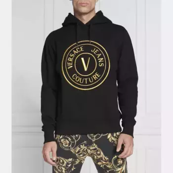 Толстовка обычного кроя Versace, черный